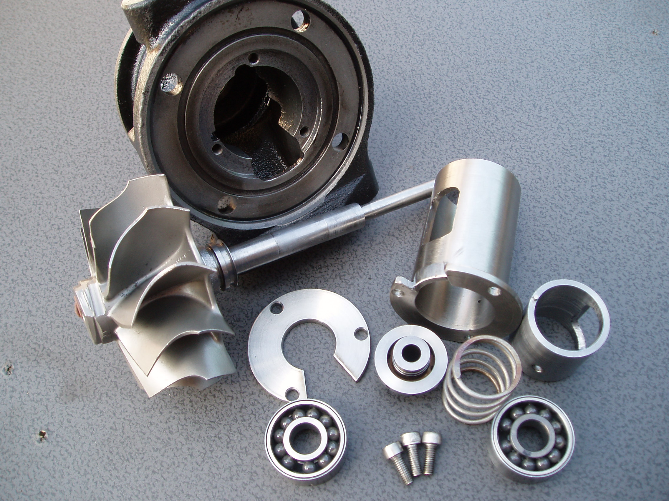 Turbo Ball Bearing Conversion